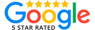 5 Star Rated on Google